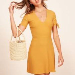 Reformation - The Sara Dress in Sunflower